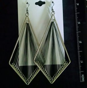 Beautiful large earrings